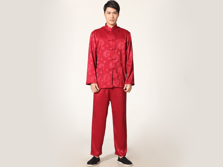 Tai Chi Clothing Long-sleeve Casual Style Linen Suit